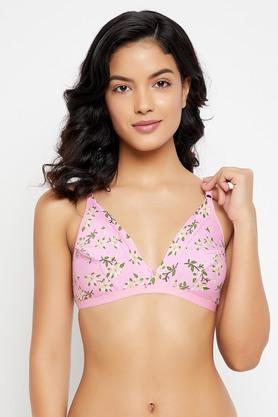 non-wired-adjustable-strap-non-padded-womens-everyday-bra---pink
