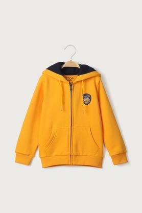 solid-cotton-blend-hood-boys-sweatshirt---mango