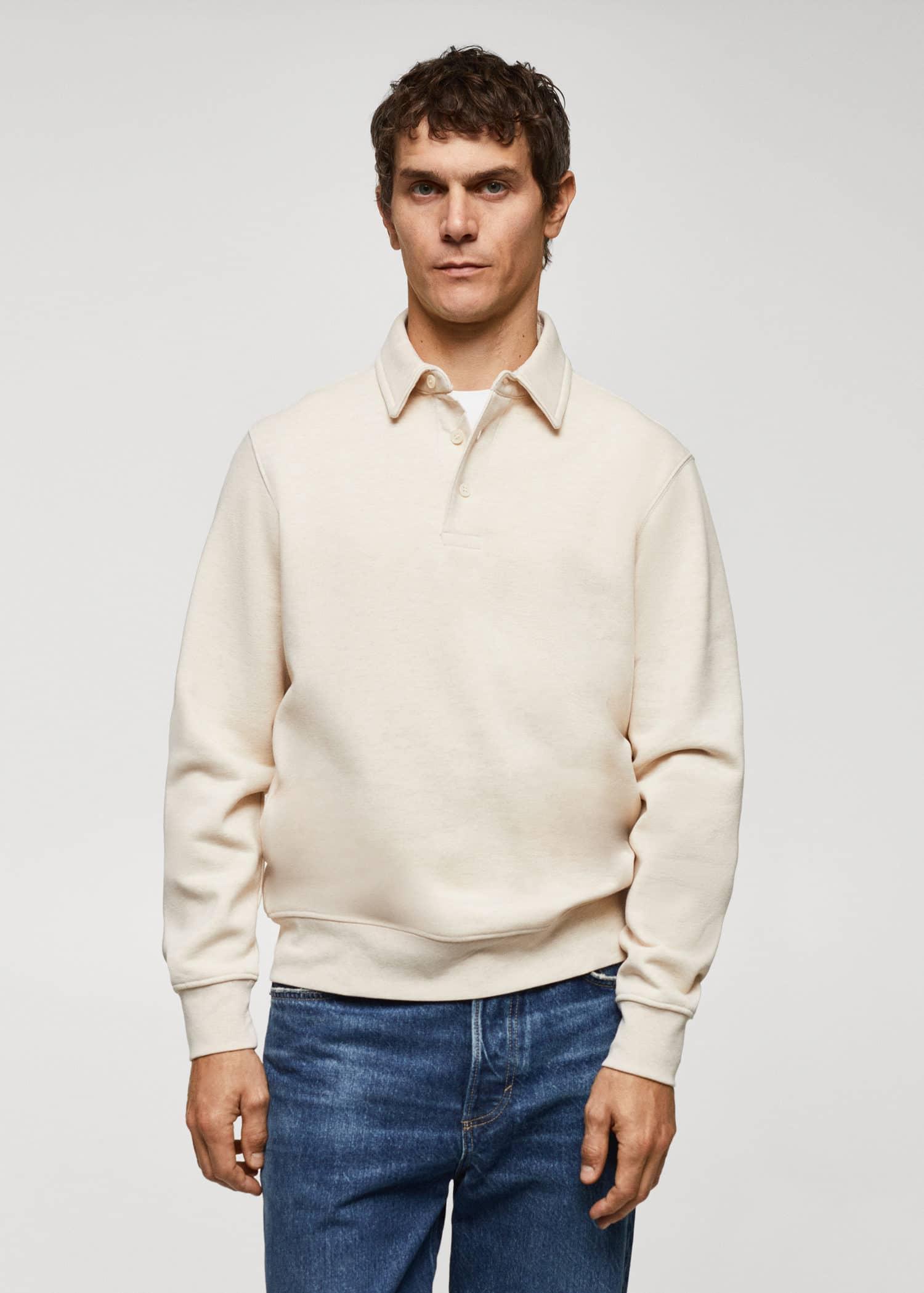 cotton-polo-sweatshirt