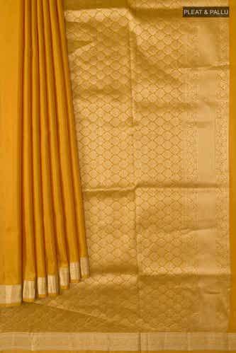 yellow-soft-silk-saree