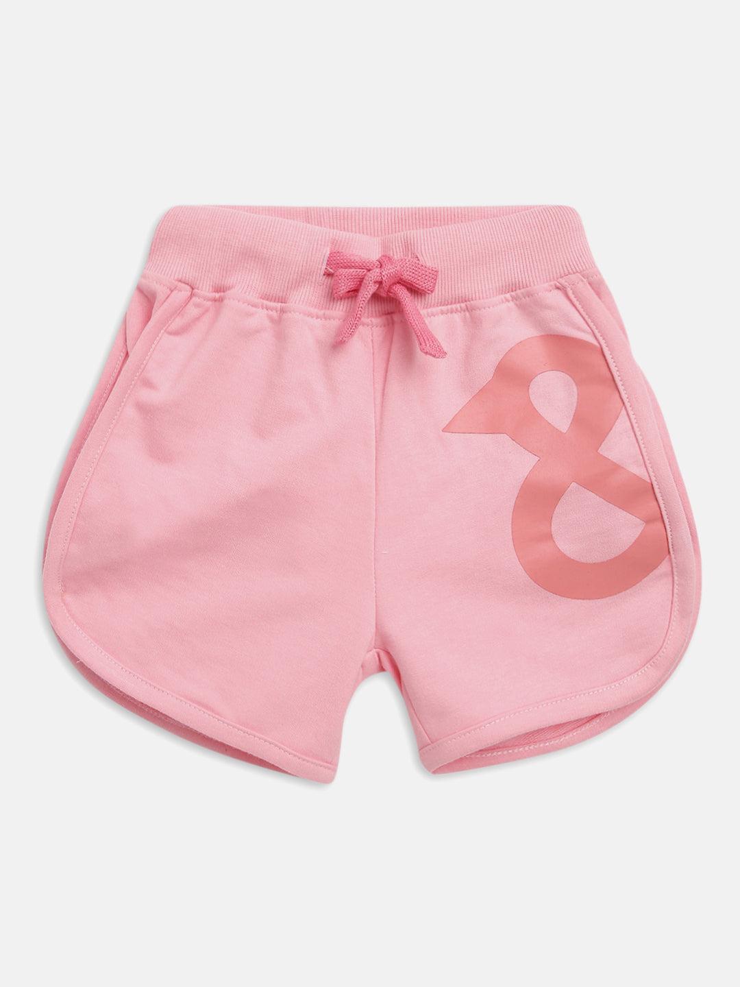 girls-pink-cotton-shorts