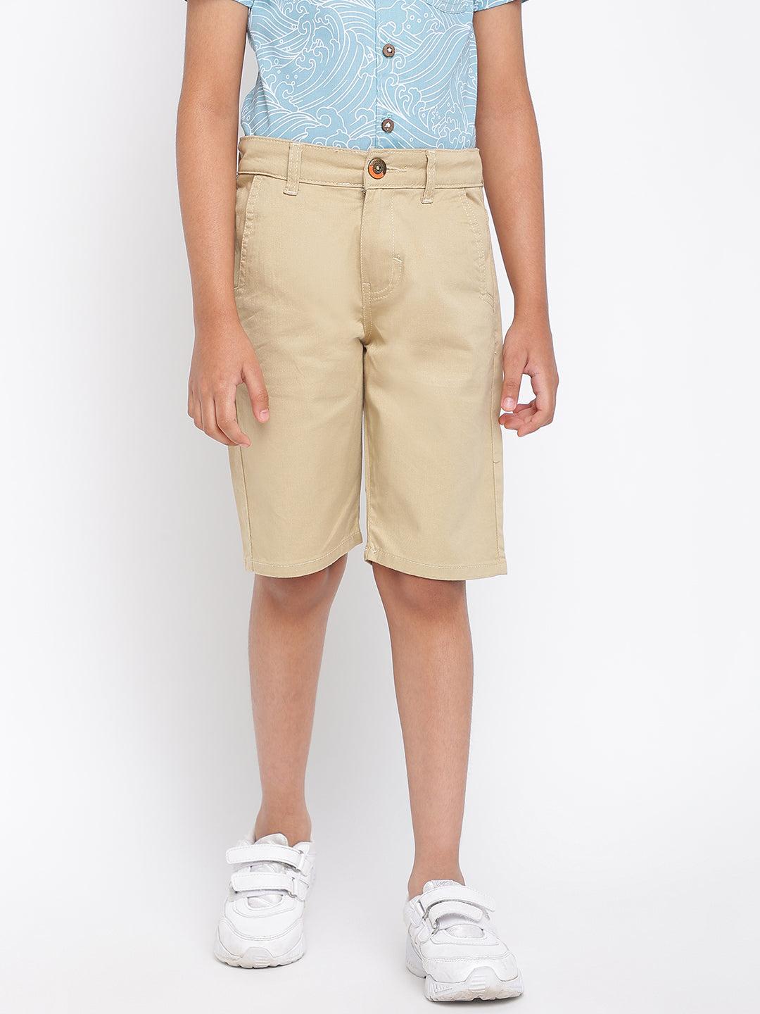 boys-light-khakhi-cotton-shorts
