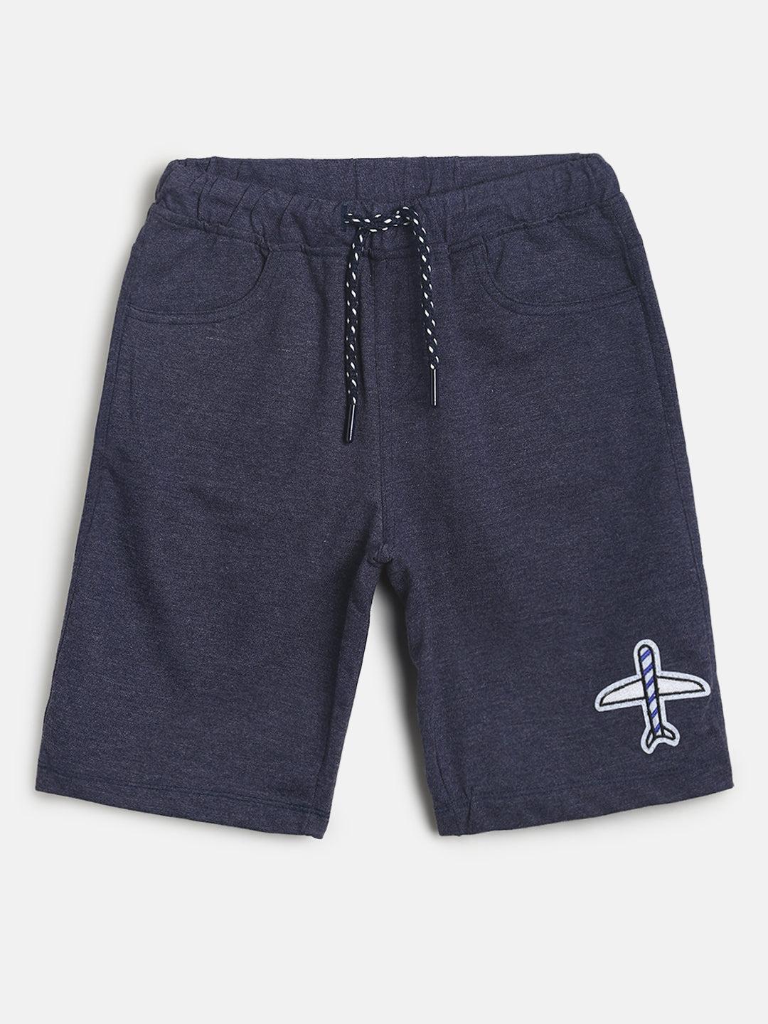 boys-navy-blue-printed-shorts
