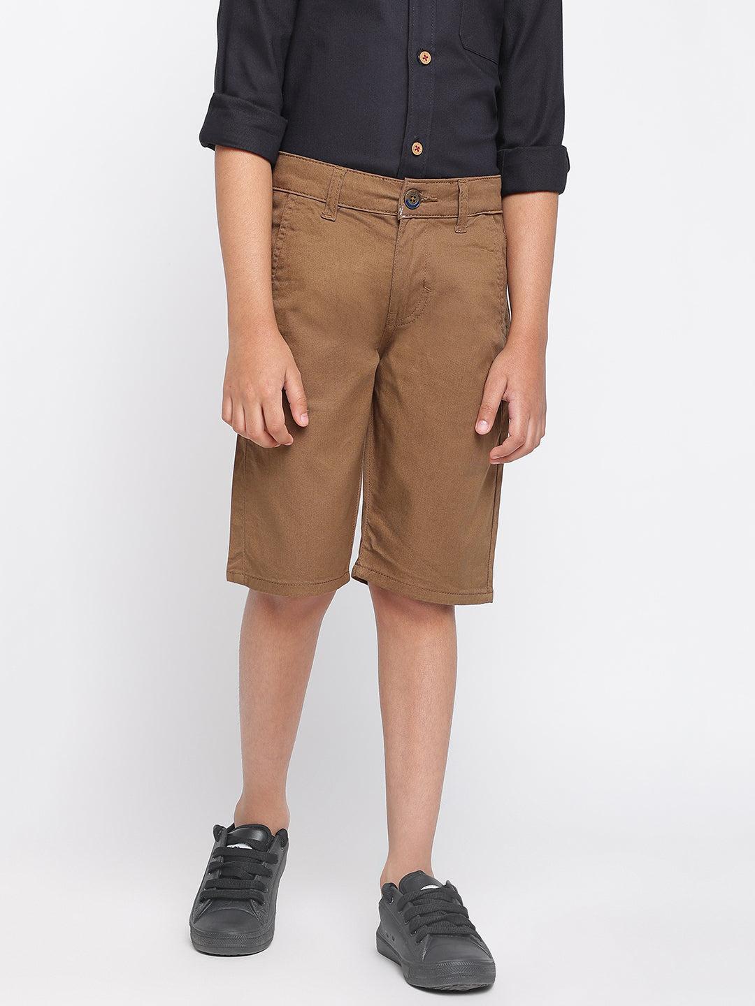 boys-light-brown-cotton-shorts