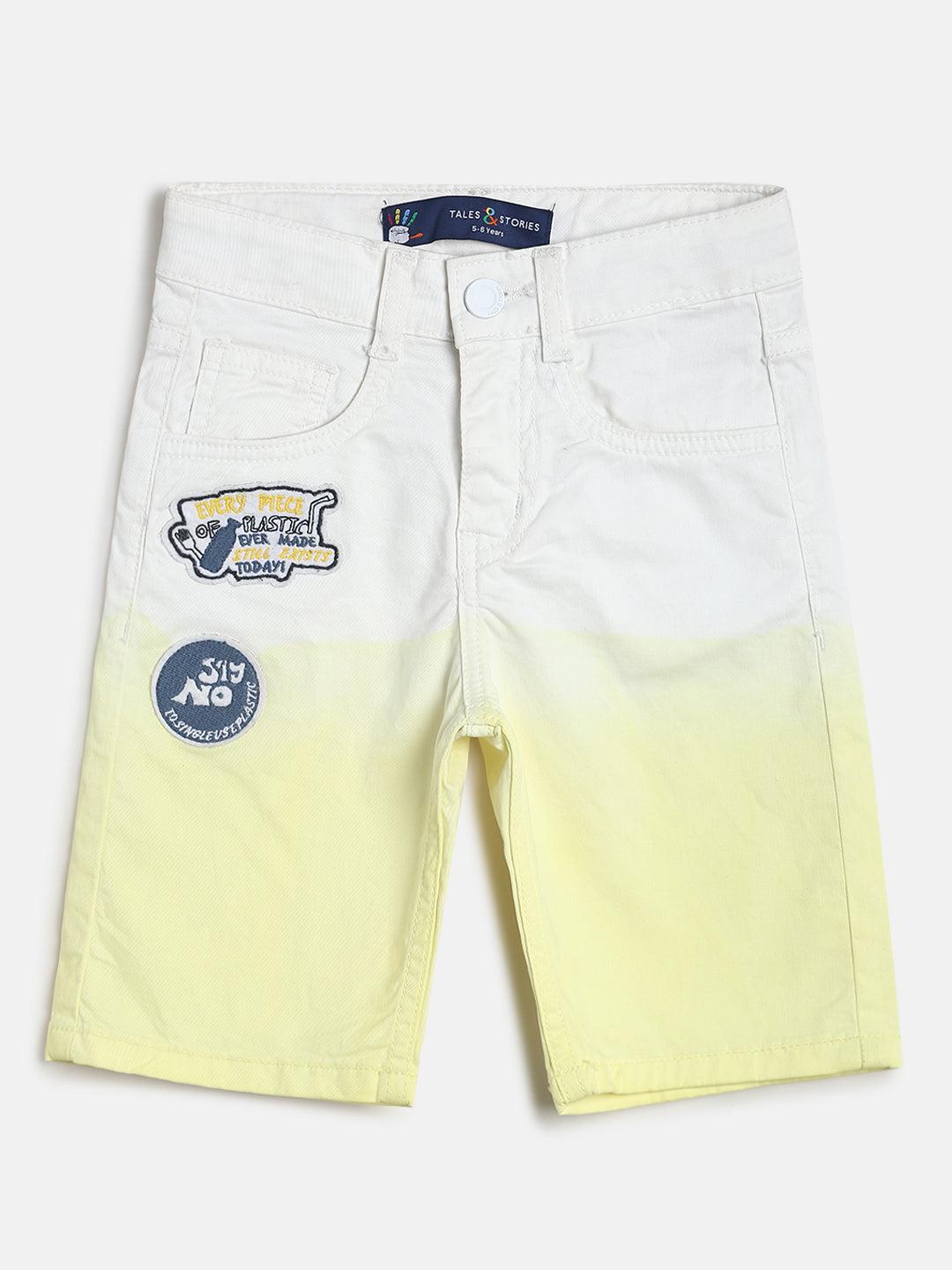 boys-yellow-embroidered-cotton-shorts