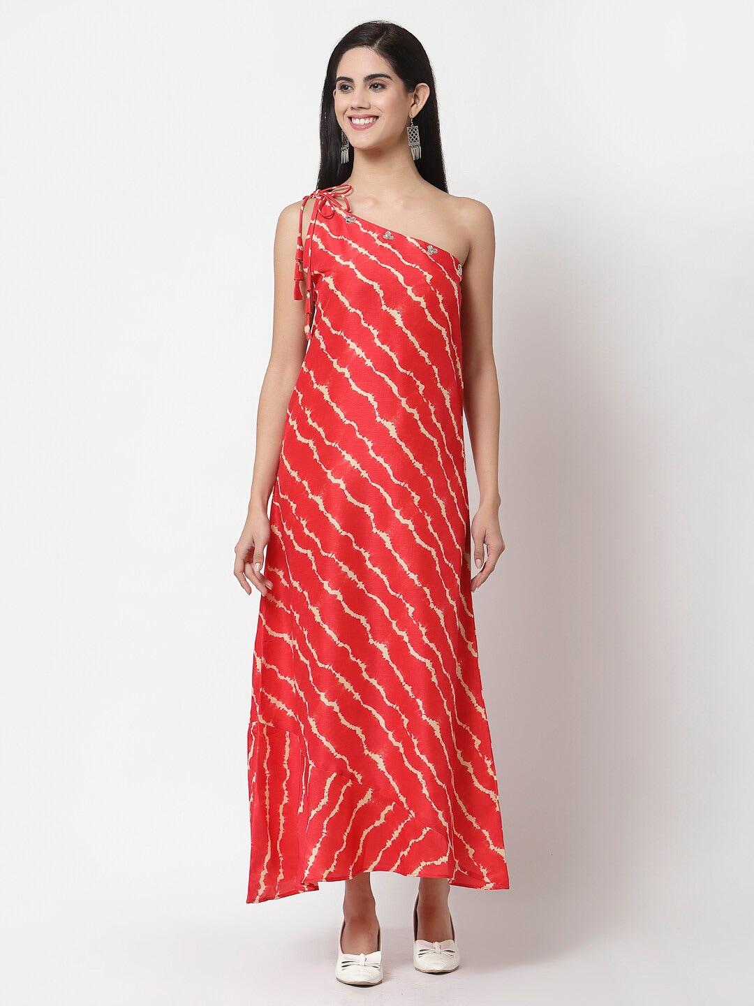 myshka-red-printed-one-shoulder-maxi-dress