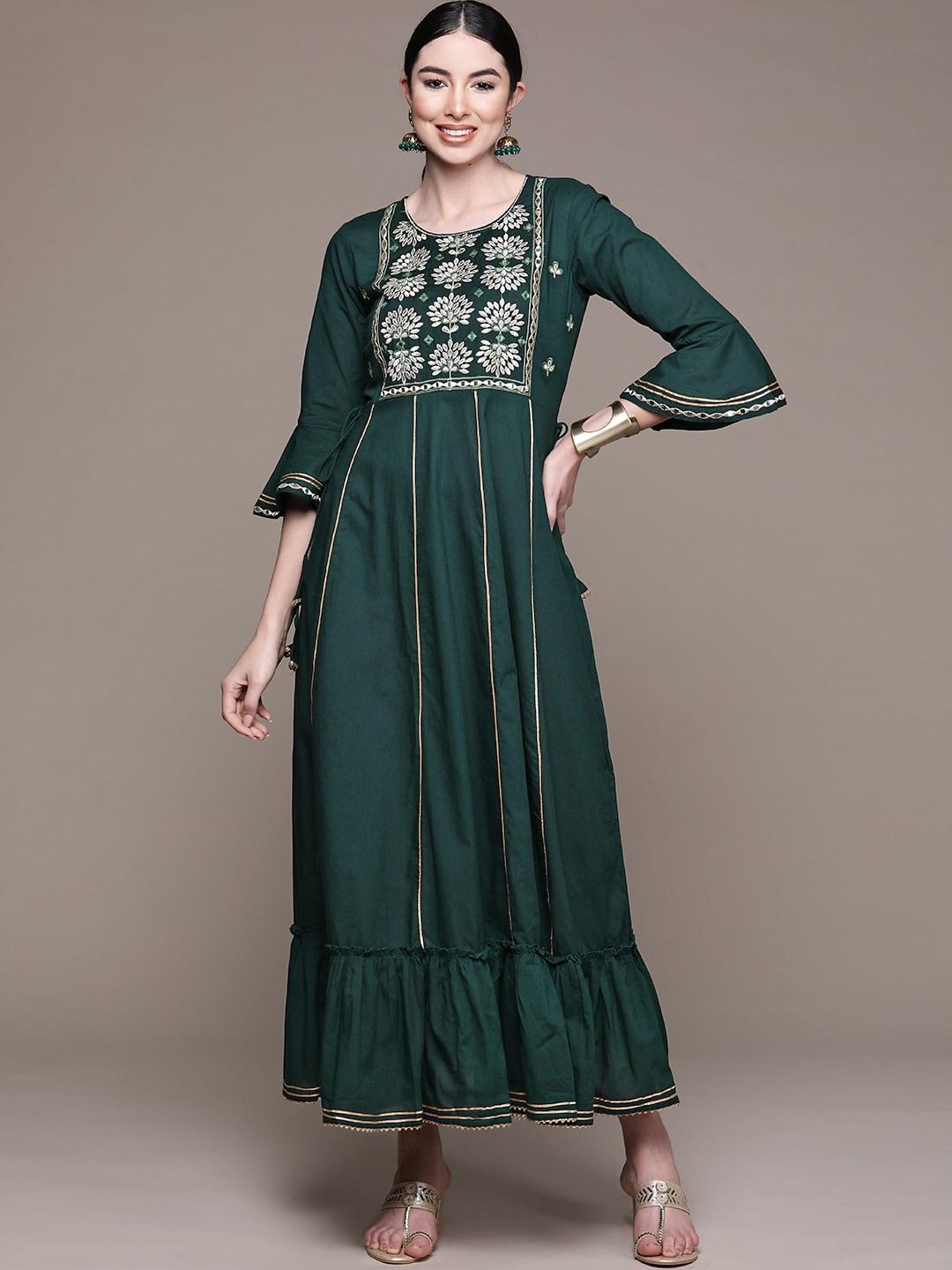 anubhutee-green-embellished-embroidered-ethnic-cotton-a-line-maxi-dress