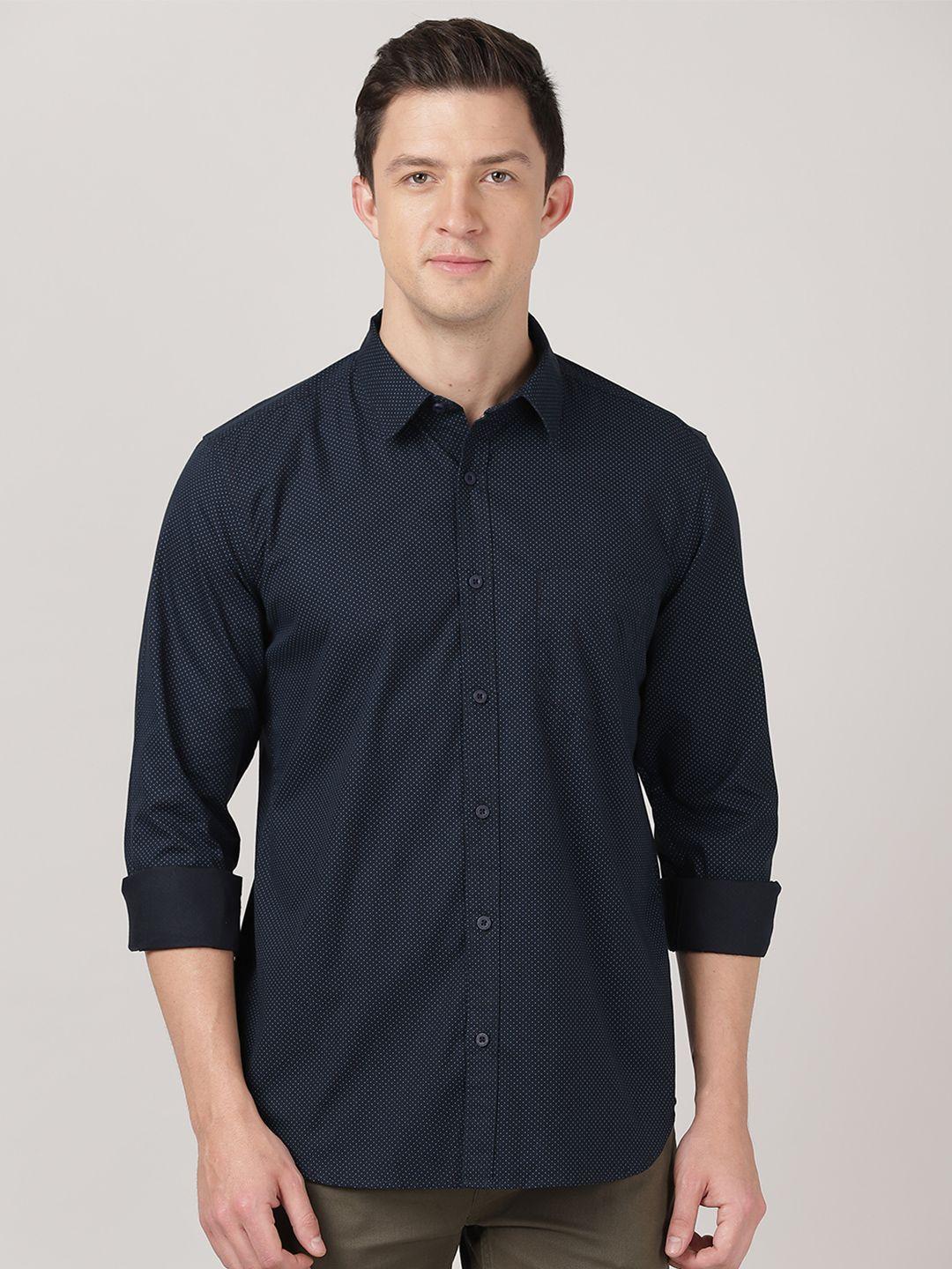 merchant-marine-men-navy-blue-classic-slim-fit-casual-shirt