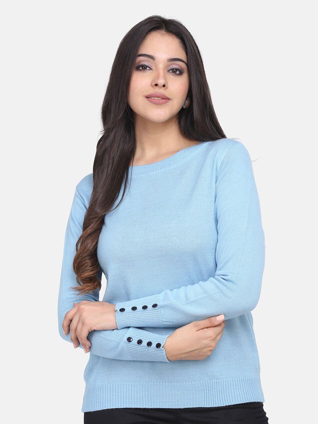 PowerSutra Women Blue Pullover
