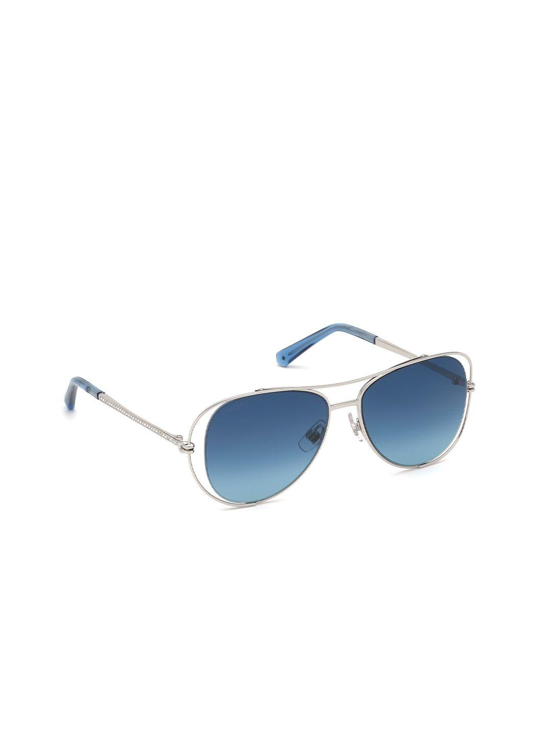 SWAROVSKI Women Blue Sunglasses Women Sunglasses