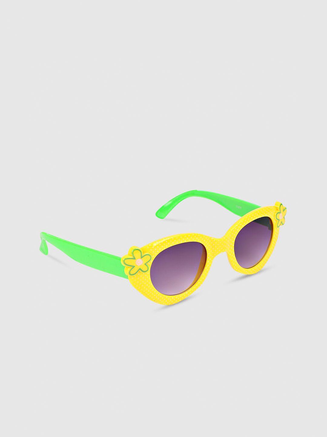DukieKooky Girls Wayfarer Sunglasses with UV Protected Lens- DKSG349E-Grey