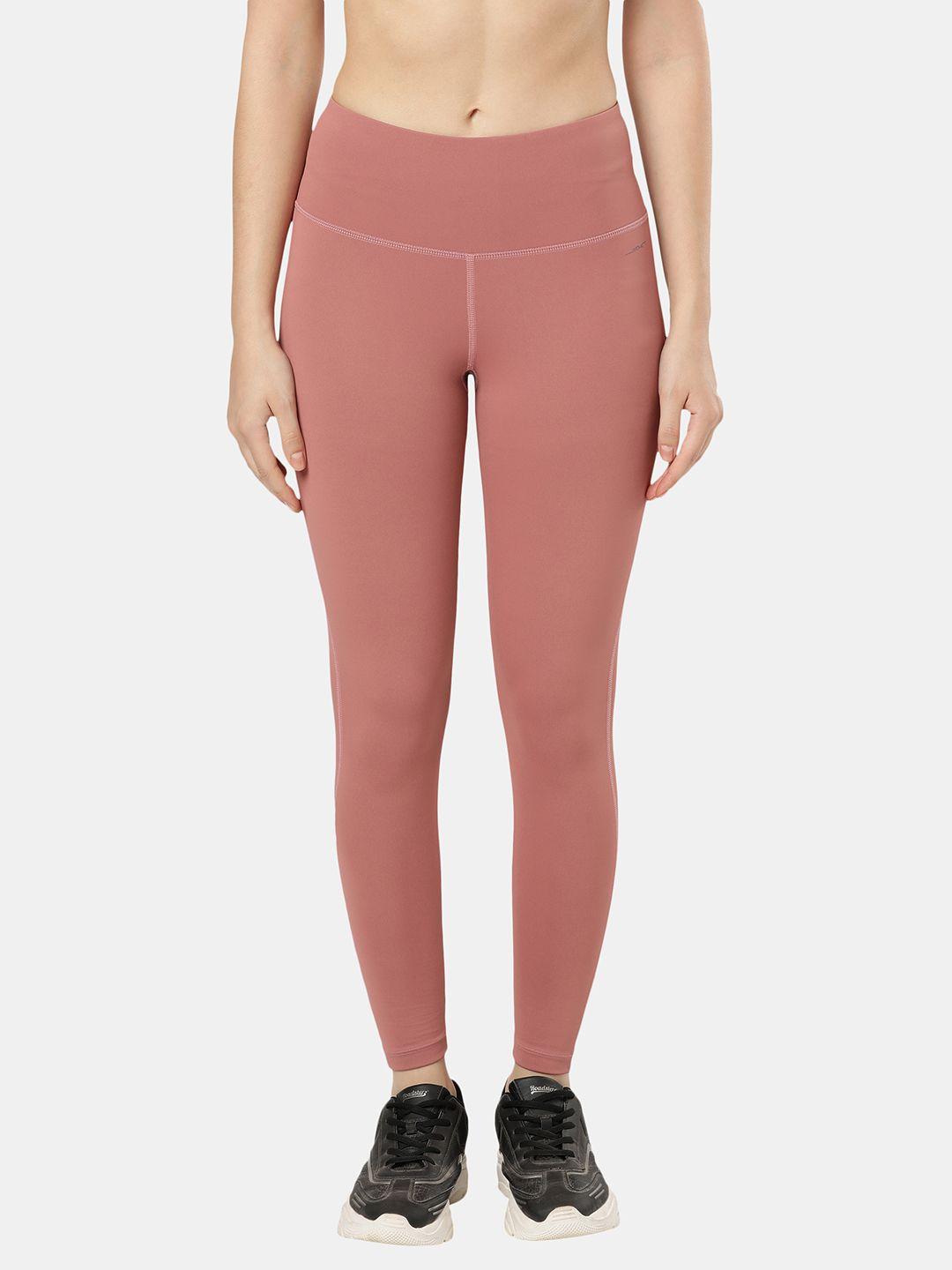 jockey-women-pink-microfiber-elastane-stretch-ankle-length-solid-slim-fit-tights