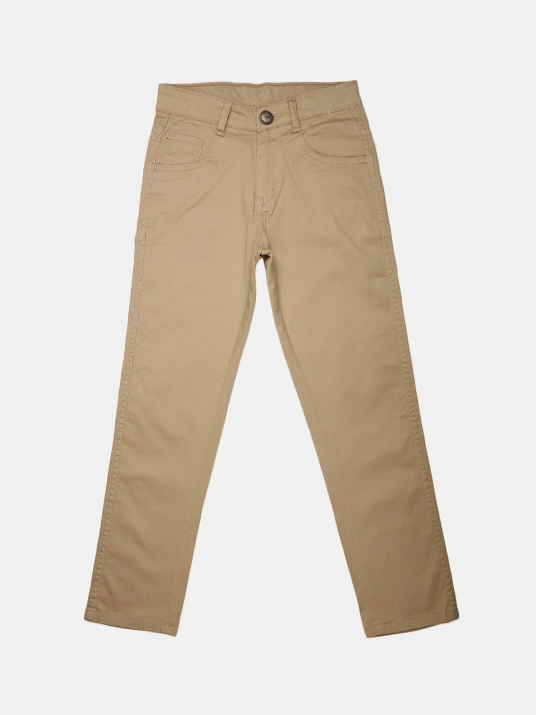 V-Mart Boys Khaki Classic Trousers