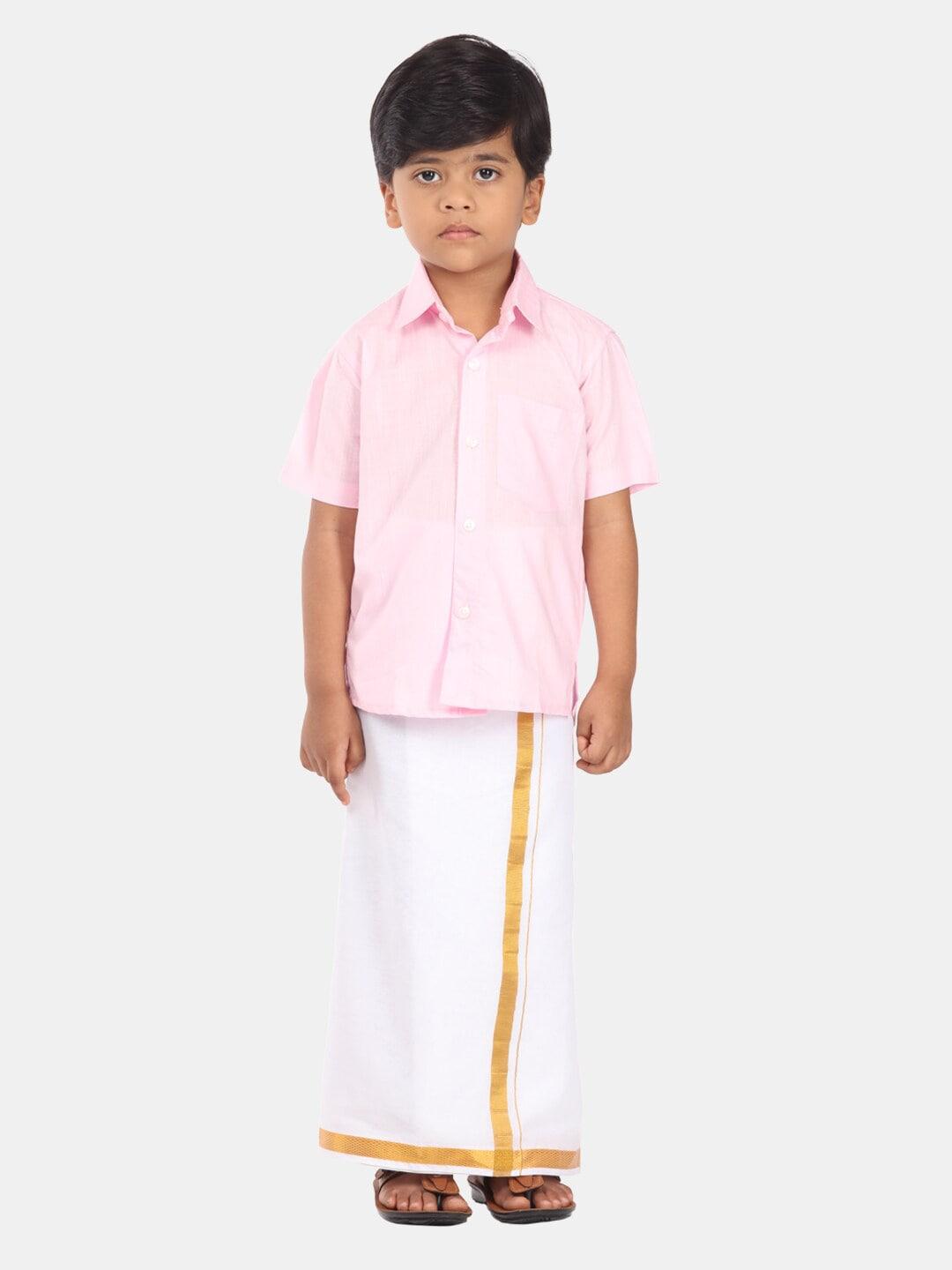 Sethukrishna Boys Pure Cotton Clothing Set