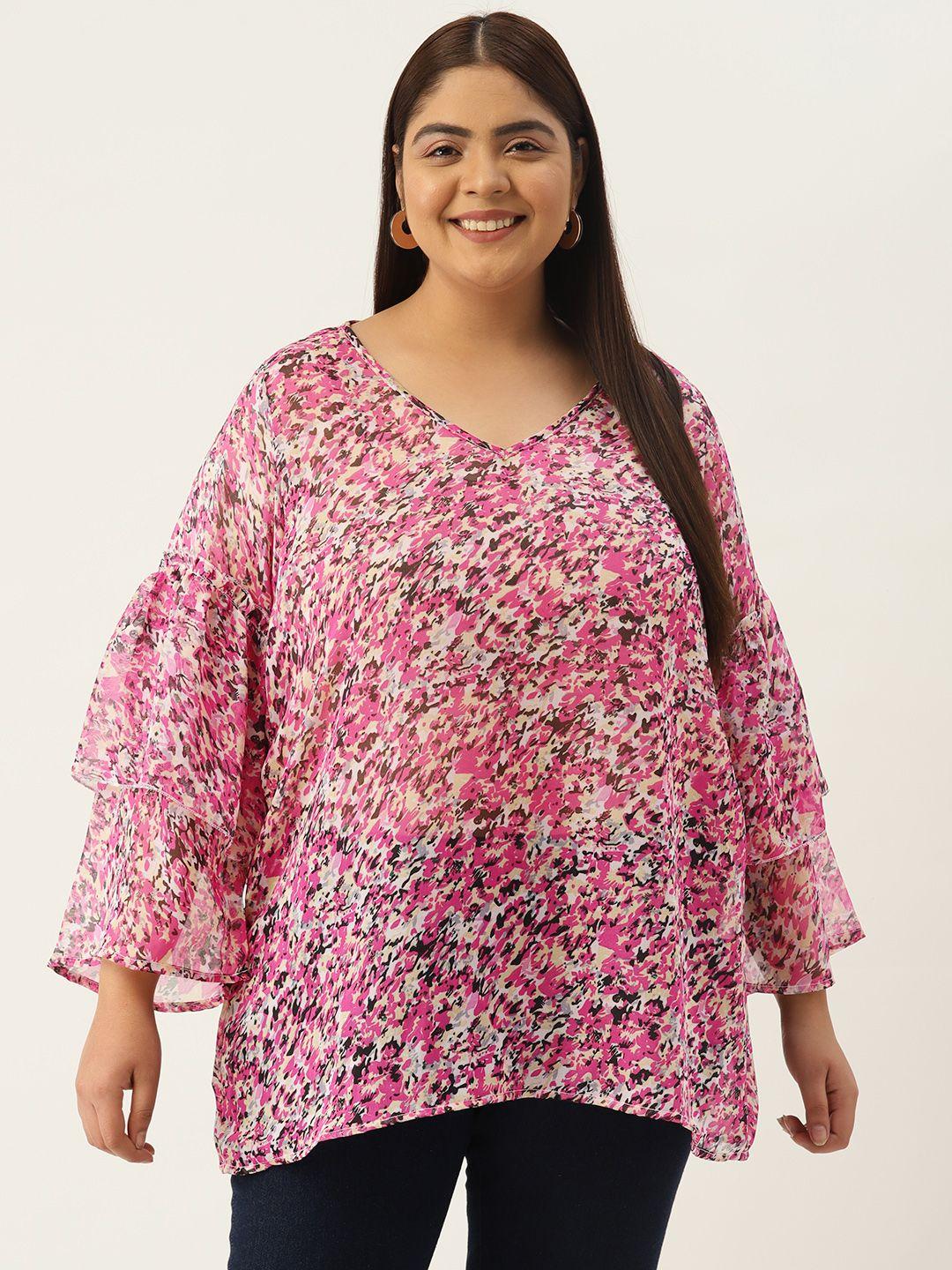 therebelinme-women-plus-size-abstract-print-bell-sleeves-georgette-top