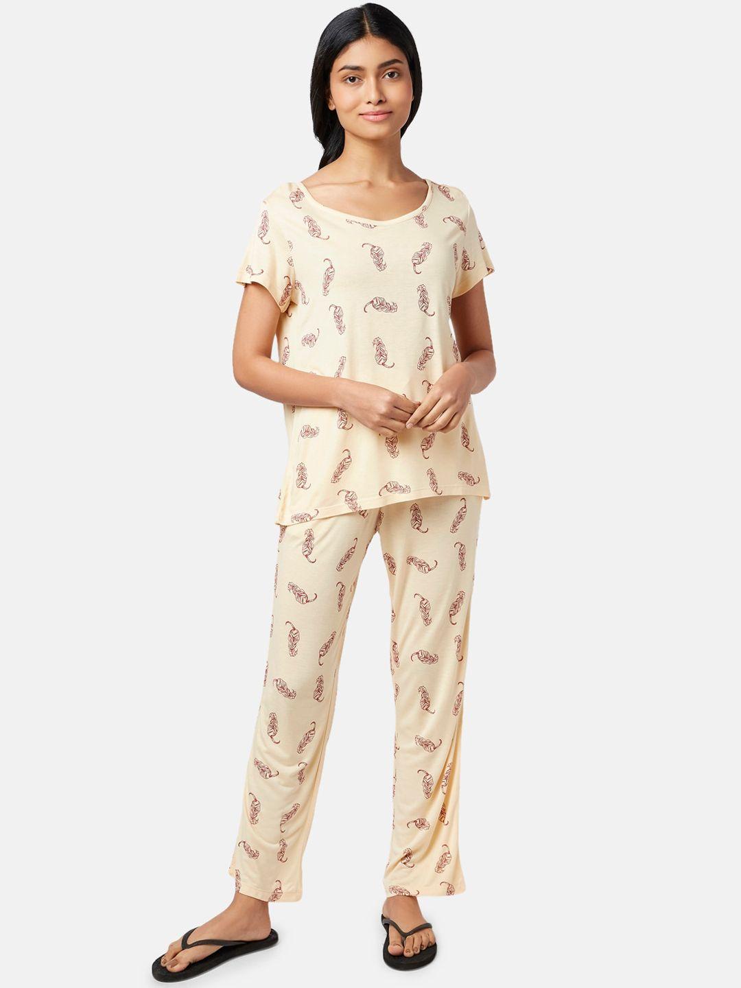 Dreamz by Pantaloons Women Printed Night suit