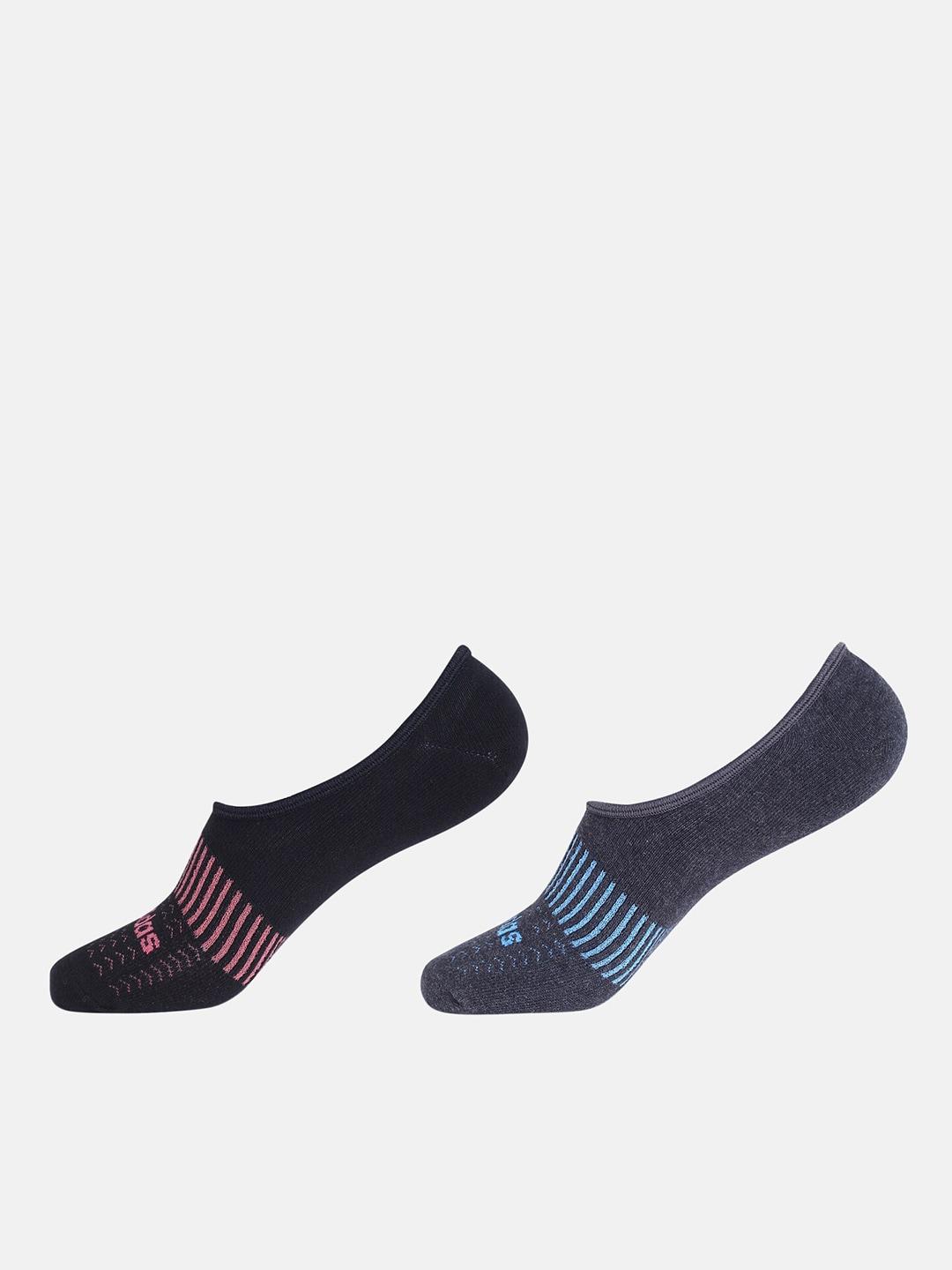 ADIDAS Men Pack Of 2 Patterned Shoe Liner Socks