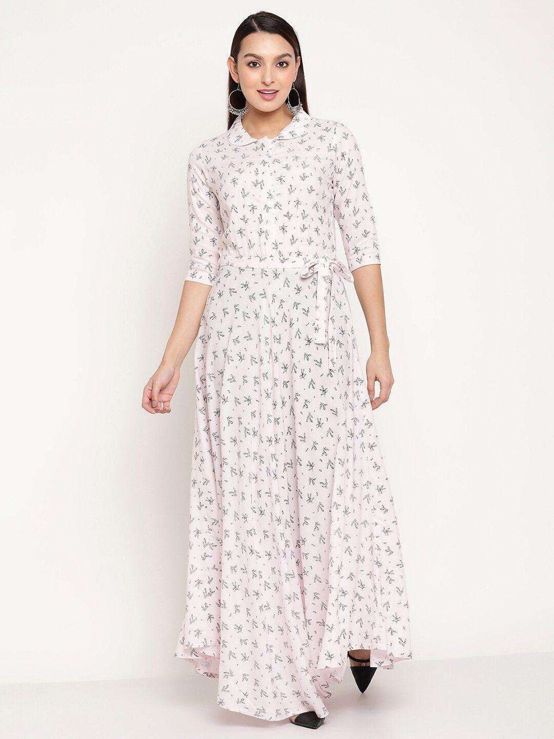 aayusika-conversational-printed-peter-pan-collar-tie-up-detailed-maxi-fit-&-flare-dress