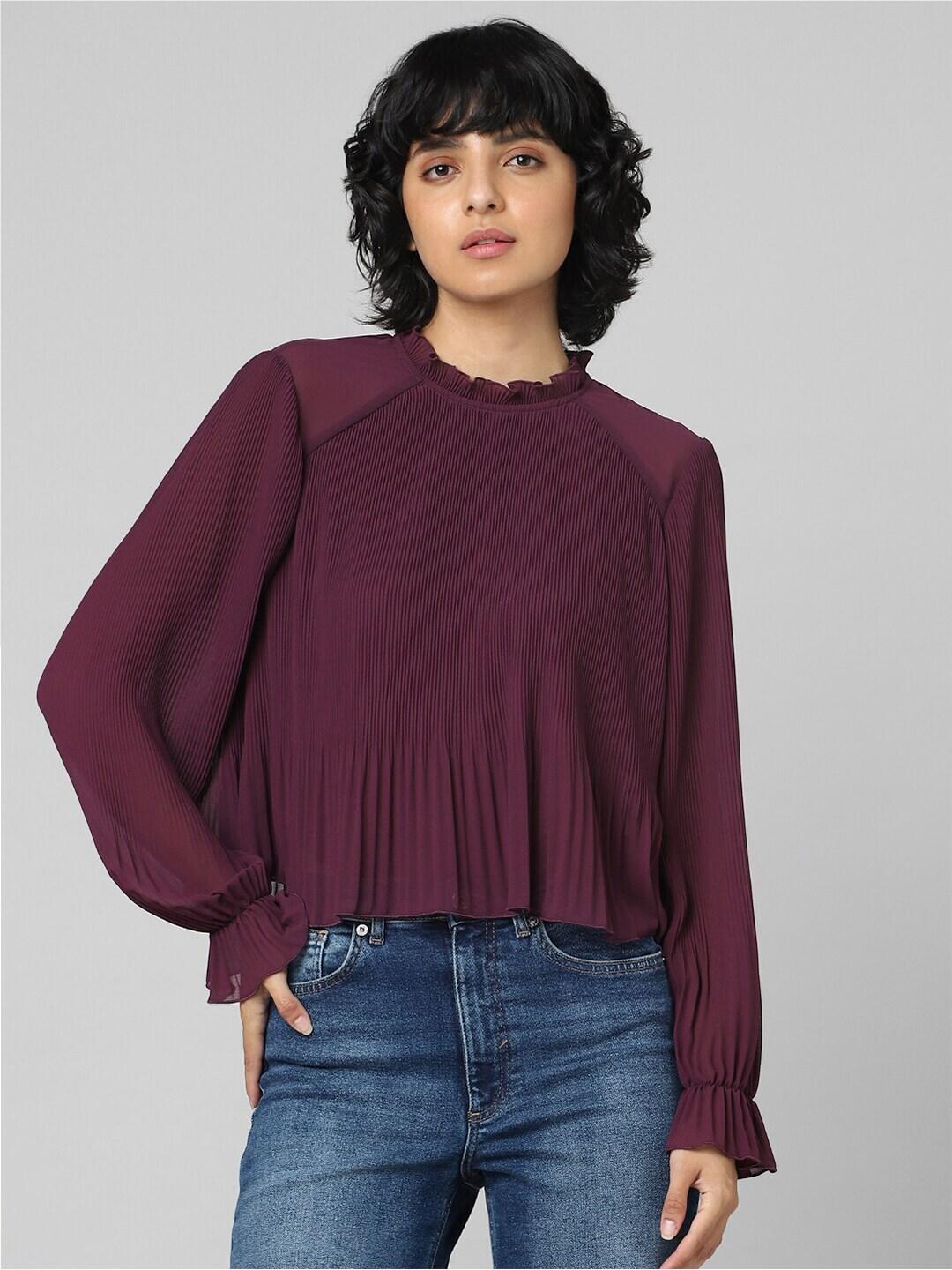 ONLY Accordion Pleated Top
