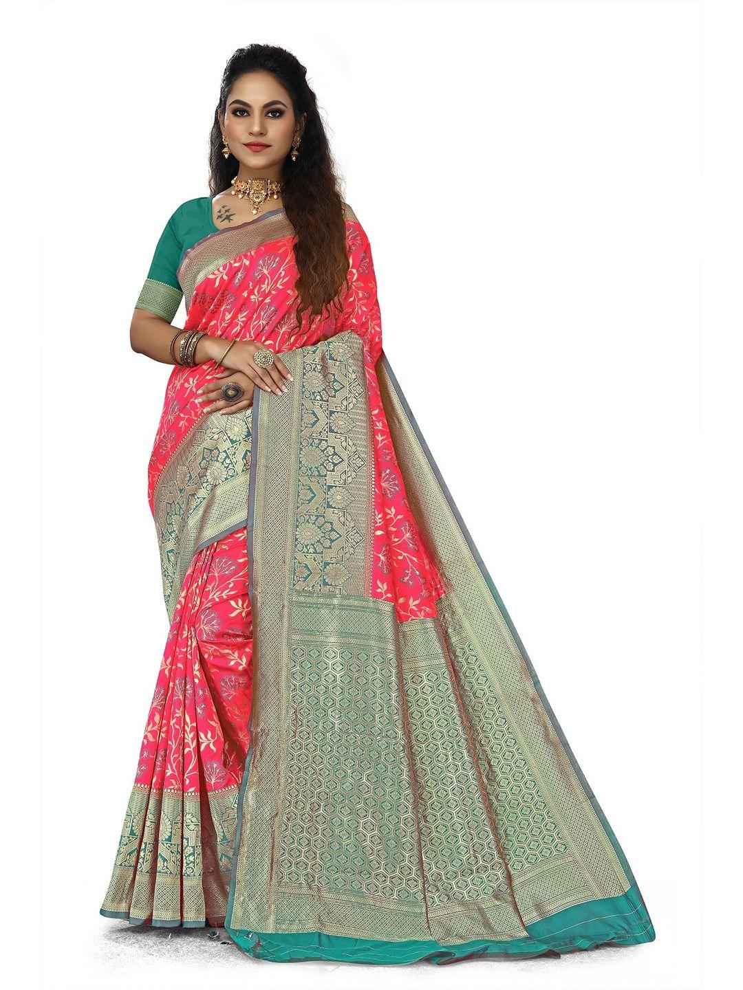 rivana-woven-design-zari-silk-blend-banarasi-saree