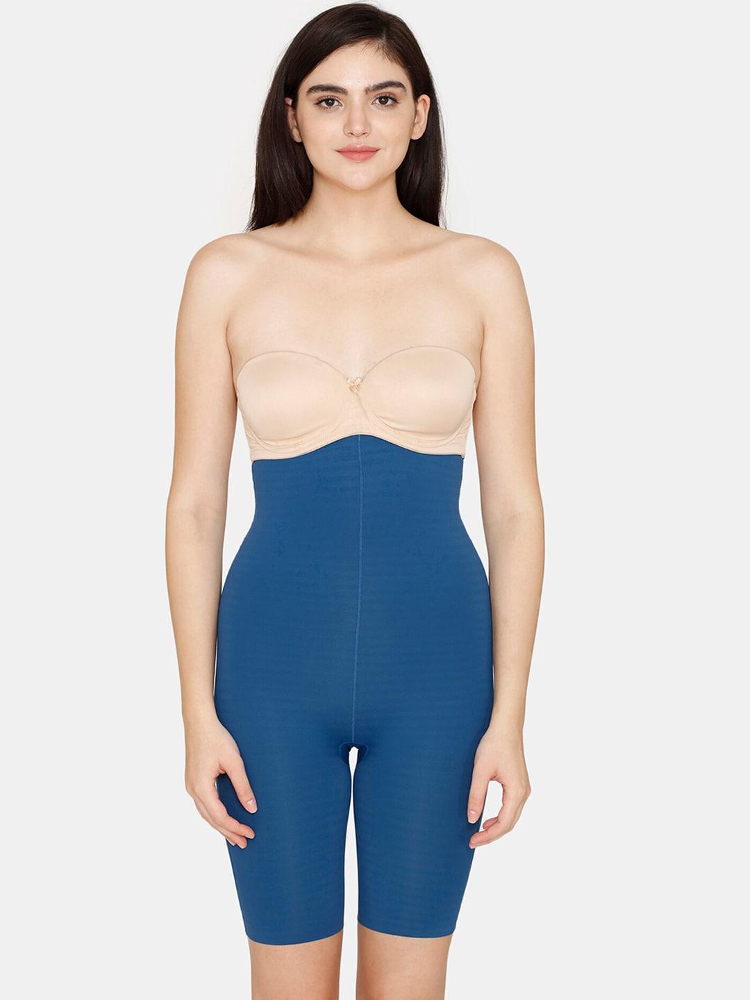 zivame-women-solid-high-waisted-tummy-&-thigh-shaper