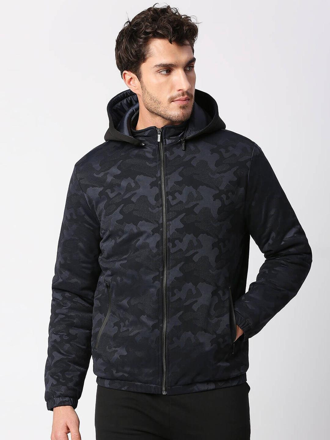 Pepe Jeans Men Camouflage Sporty Jacket