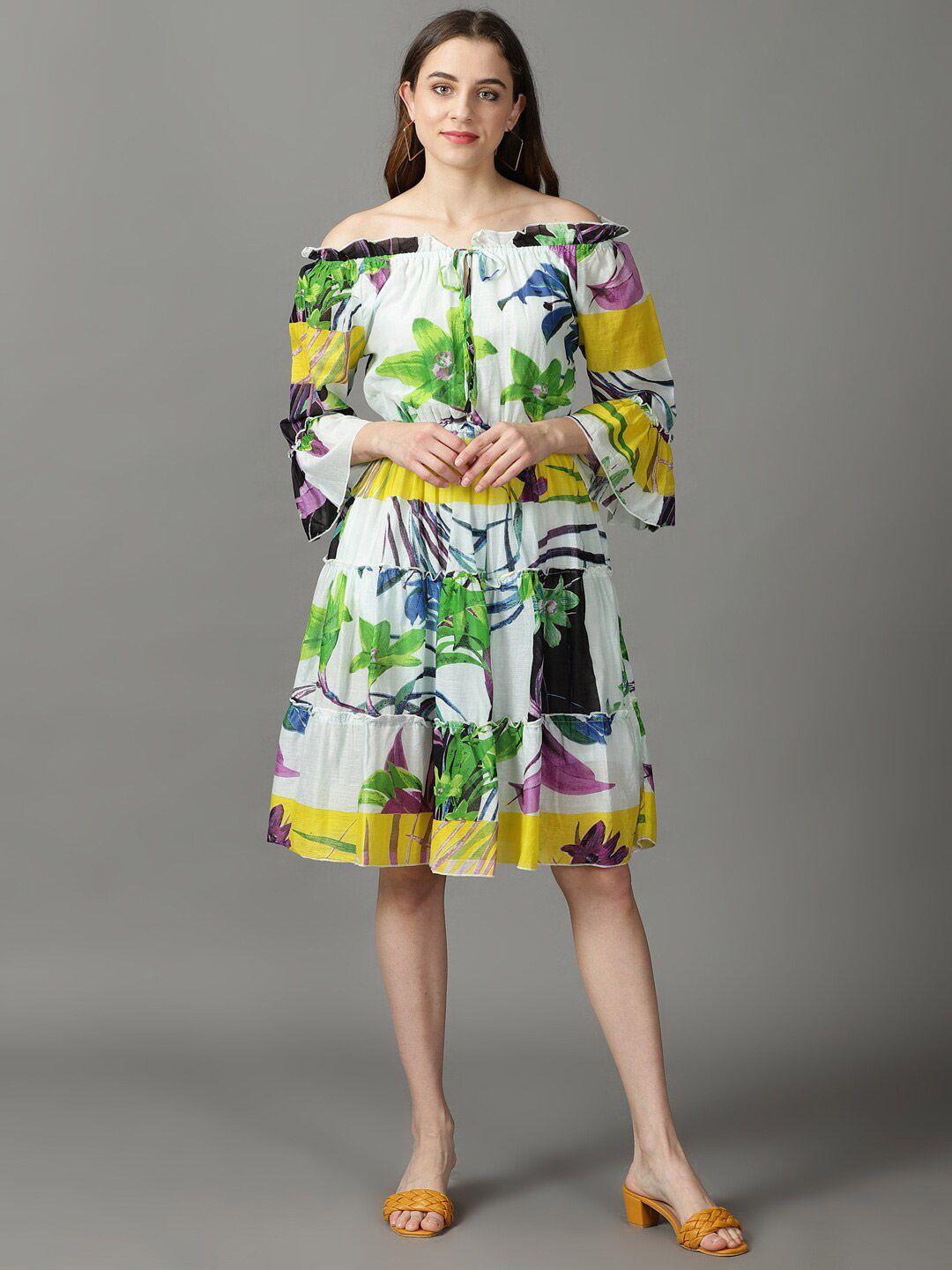 showoff-cotton-floral-dress