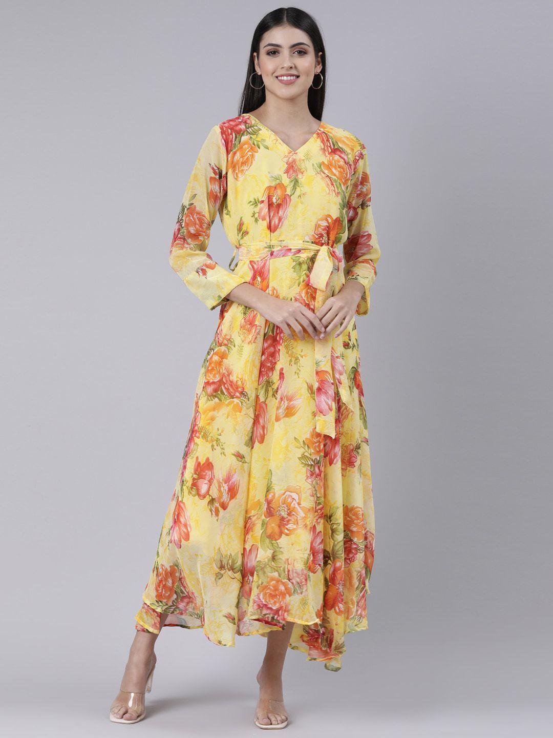 souchii-yellow-floral-layered-chiffon-maxi-maxi-dress