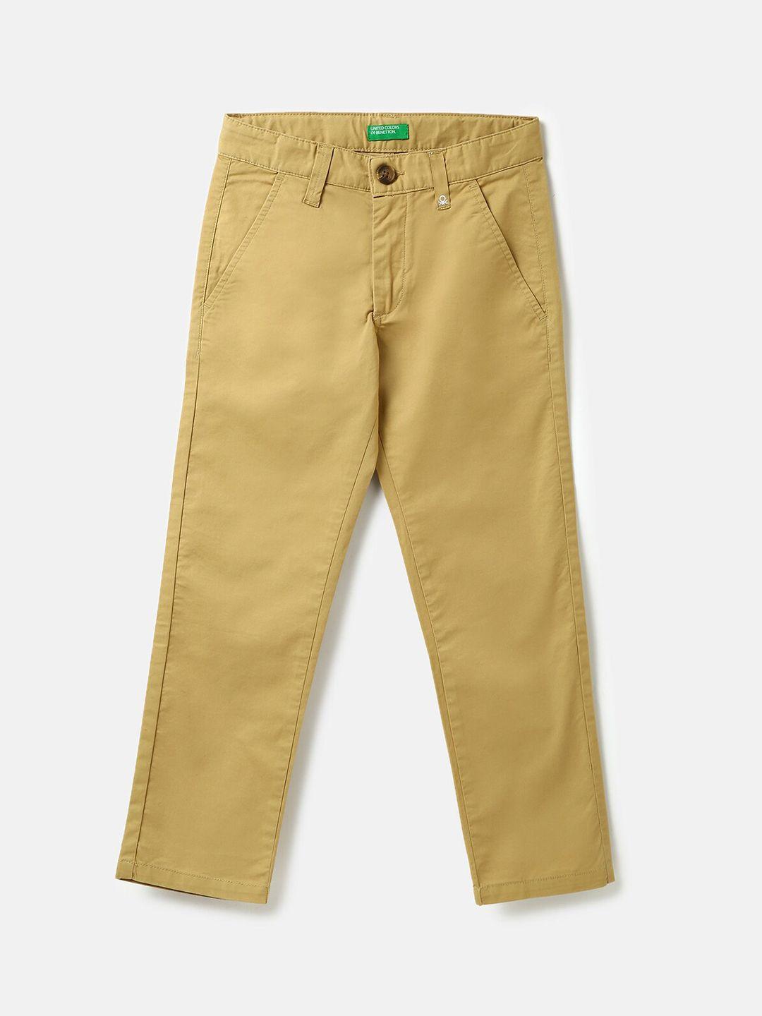 United Colors of Benetton Boys Regular Fit Cotton Chinos