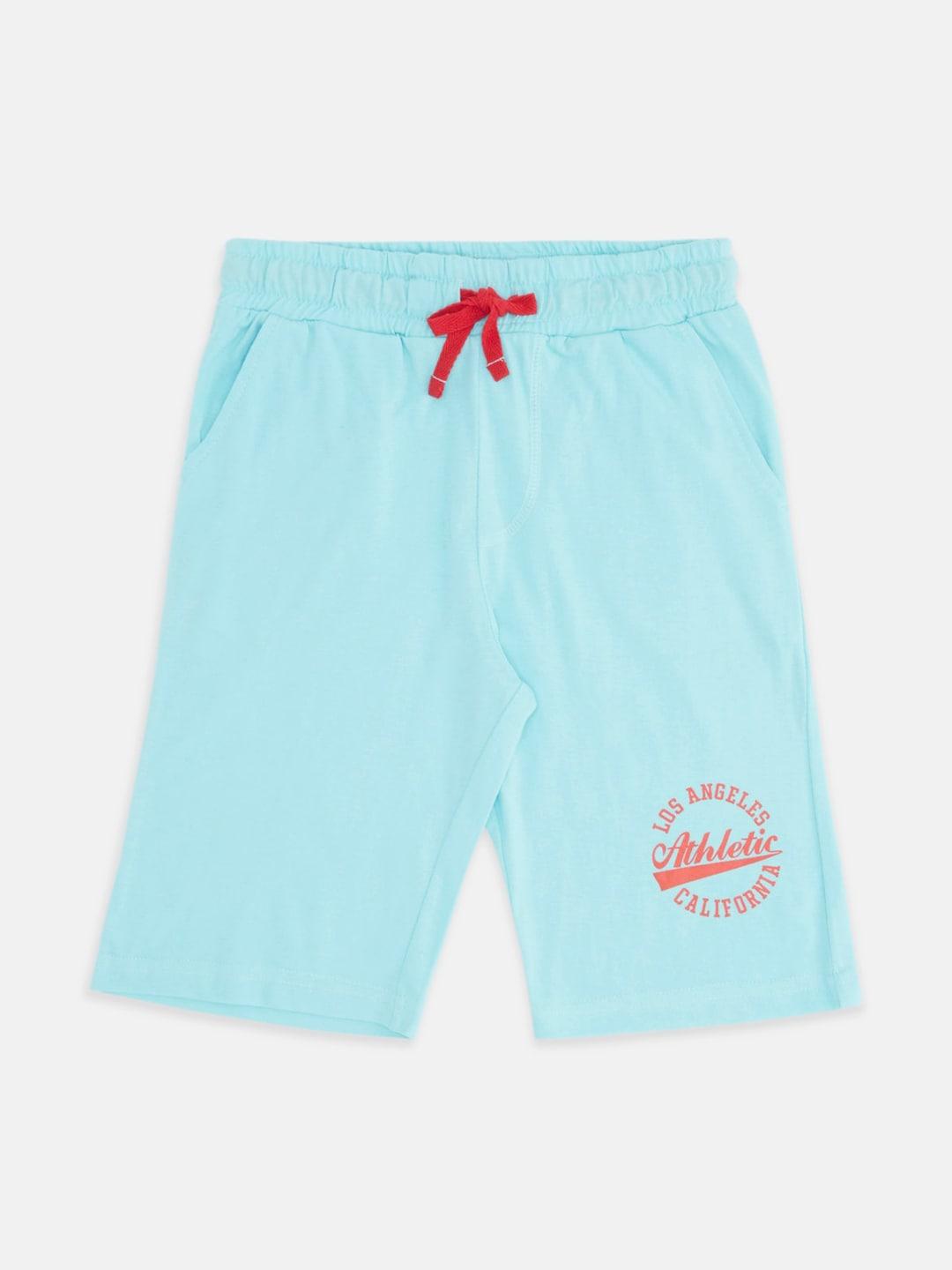 pantaloons-junior-boys-regular-fit-mid-rise-cotton-shorts