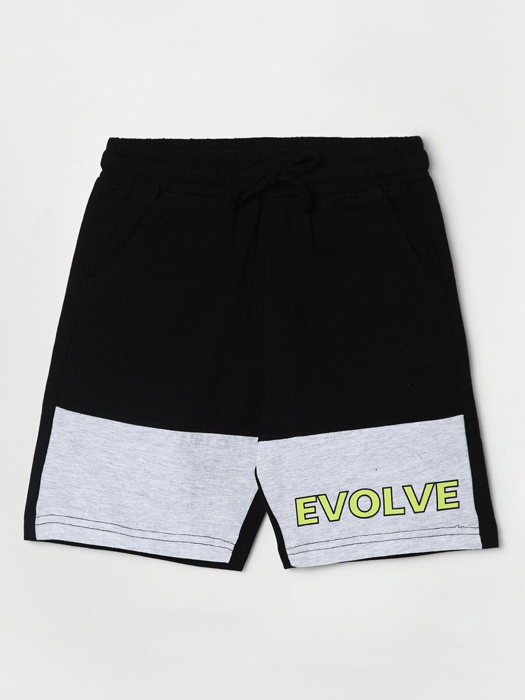 Fame Forever by Lifestyle Boys Colourblocked Cotton Shorts