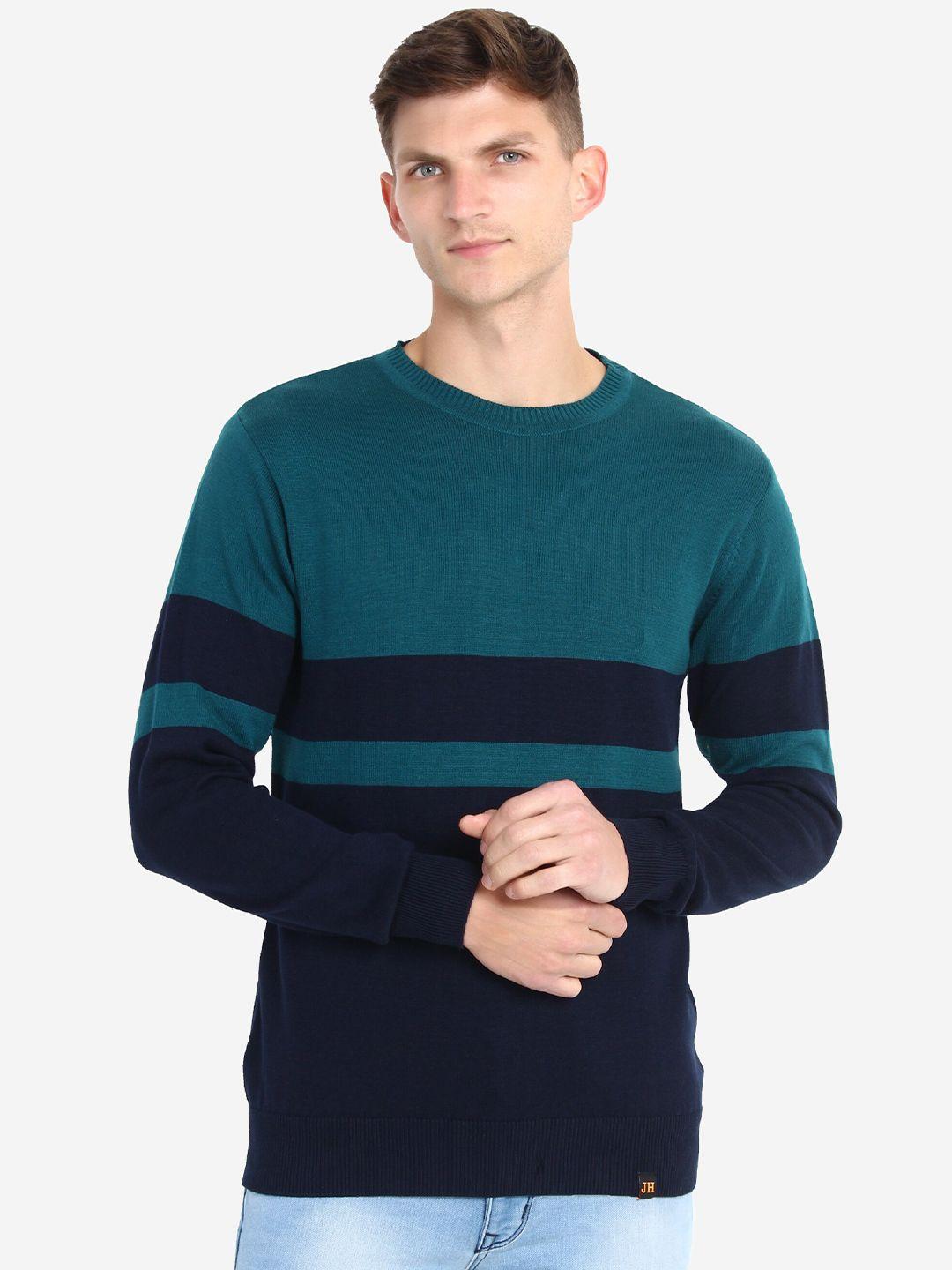 joe-hazel-men-colourblocked-cotton-pullover