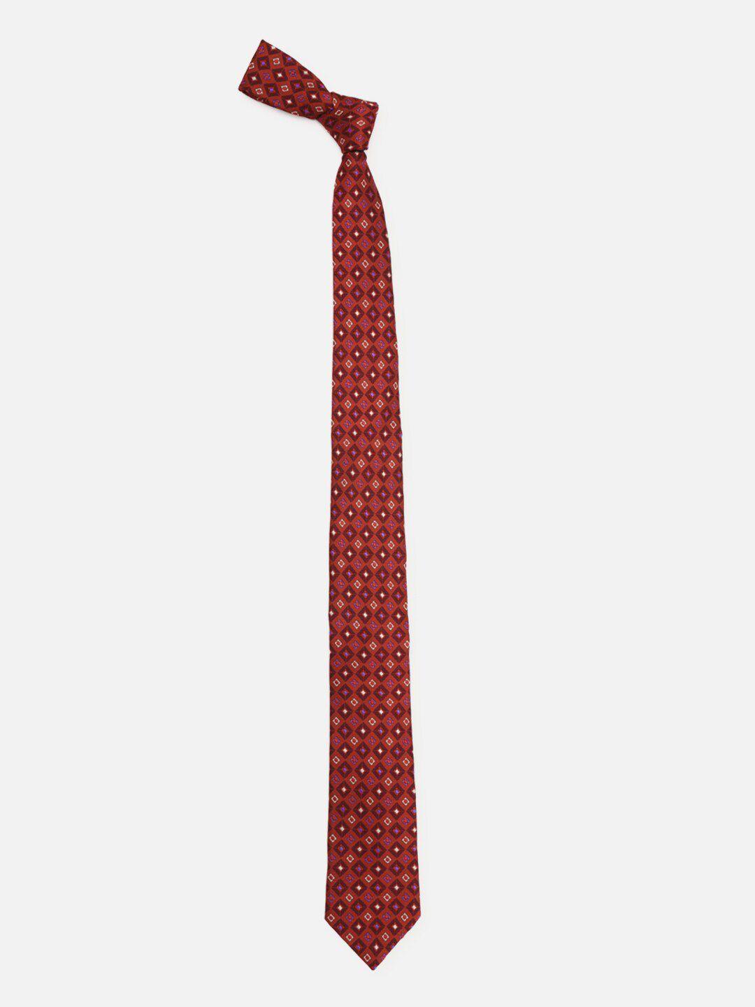 allen-solly-men-printed-broad-tie