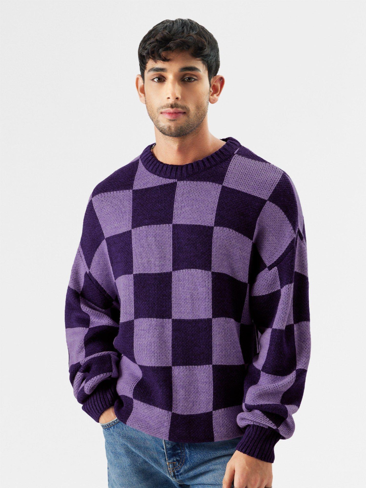 original-purple-chess-men-oversized-pullover
