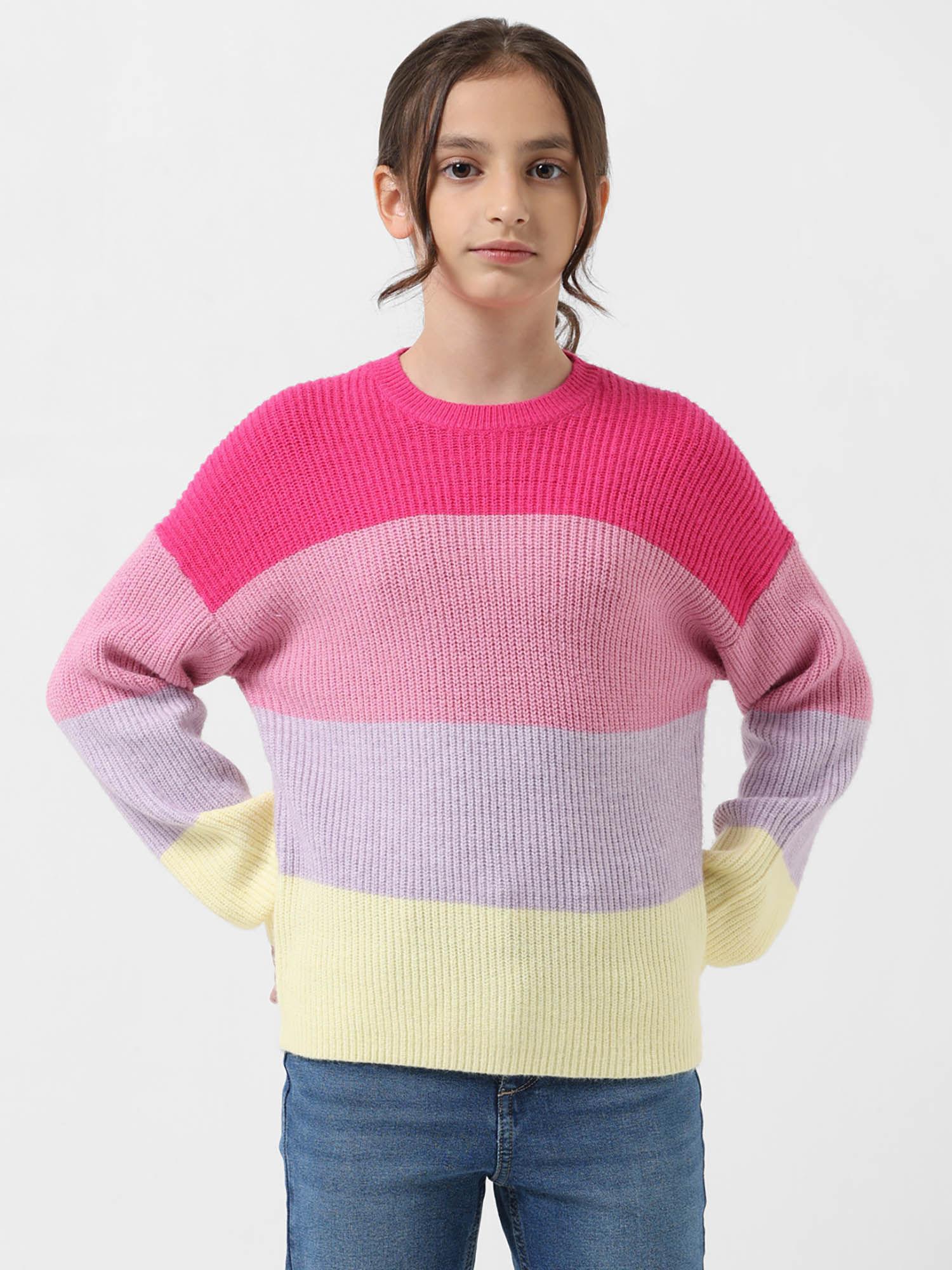 Girl Multicolor Sweater