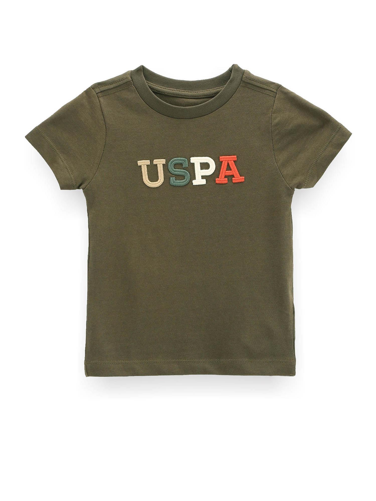 Boys Pure Cotton Embroidered T-Shirt