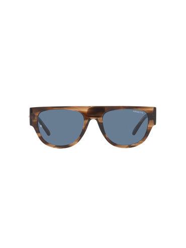 0AN4293 Zayn X Dark Blue Lens Pilot Male Sunglasses