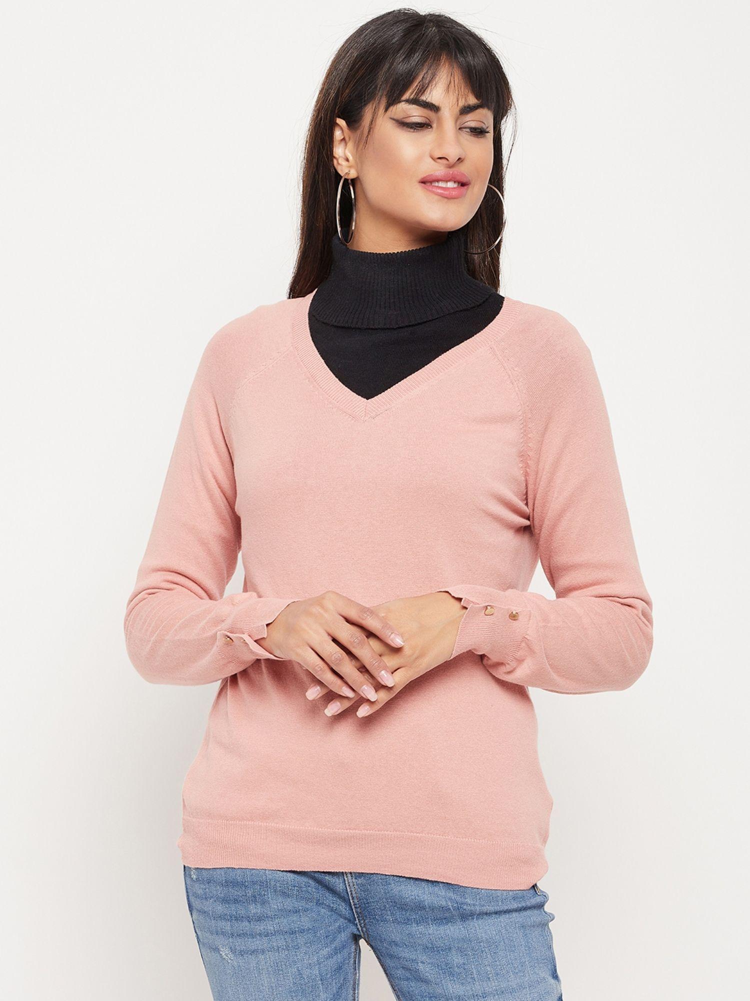 solid-peach-sweater