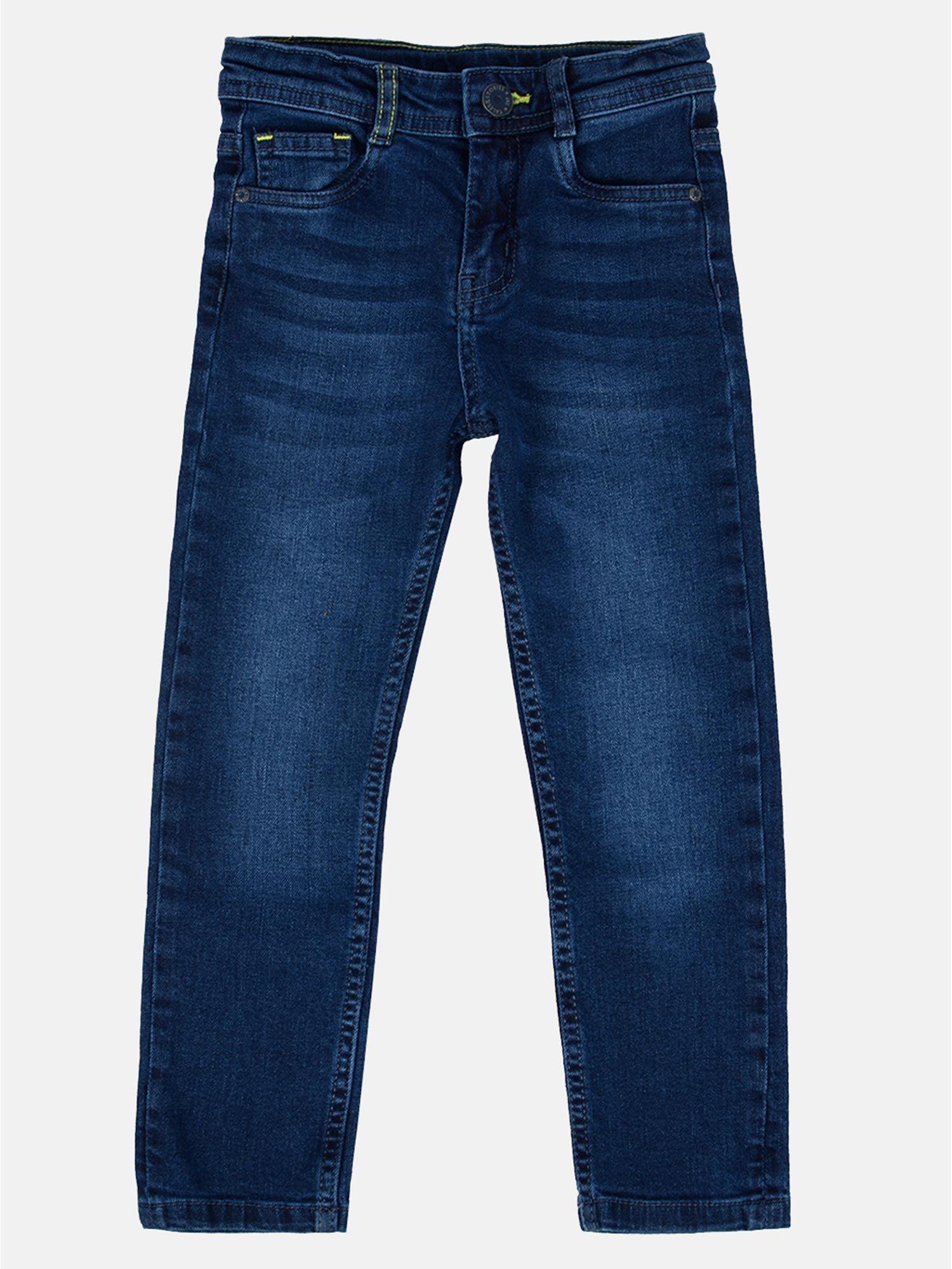 boys-blue-lycra-solid-jeans