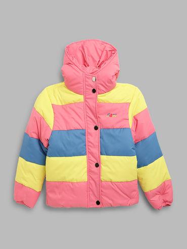 Multi-color Girls Jacket