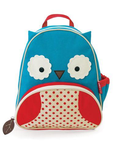 Bags Zoo Little Kid Backpack Owl 3Y to 6Y