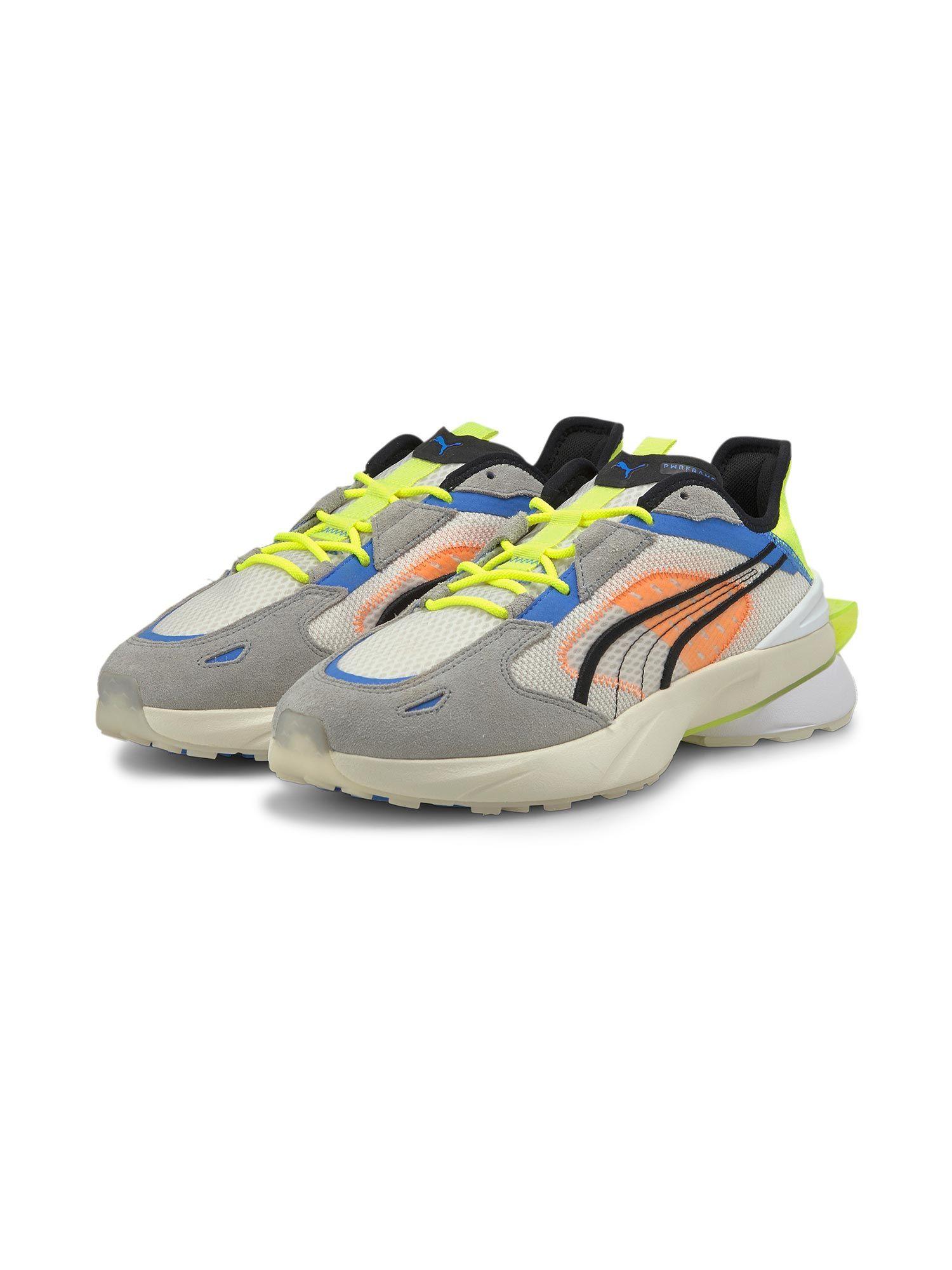 Pwrframe Op-1 Abstract Multi-Colour Unisex Casual Shoes