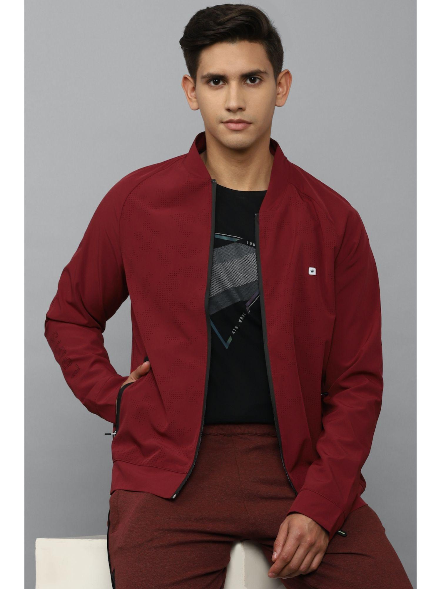 men-textured-maroon-jacket
