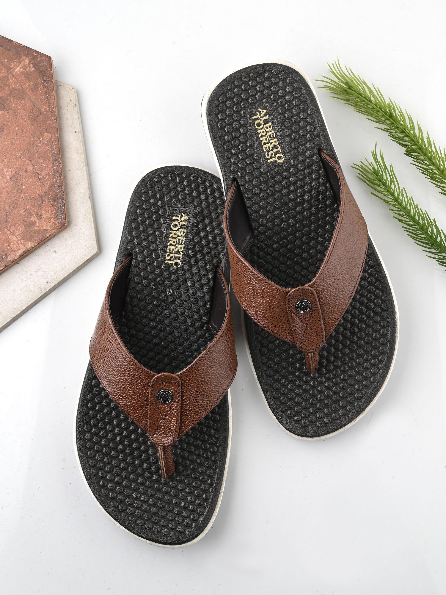 genuine-leather-tan-slippers