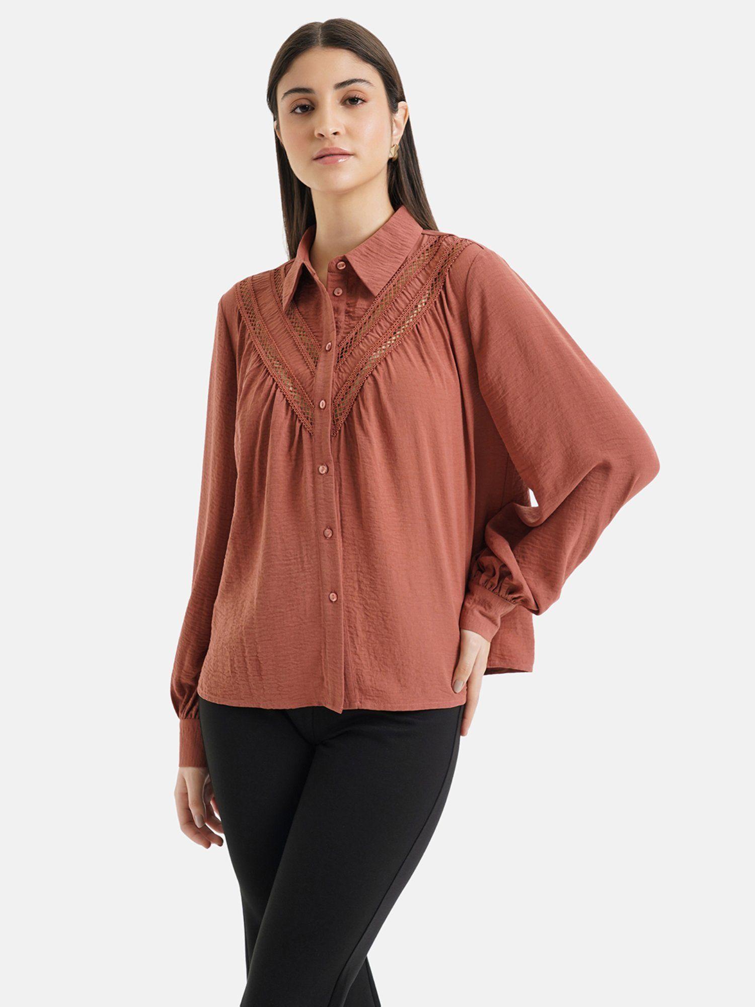 buttoned-down-lace-insert-shirt