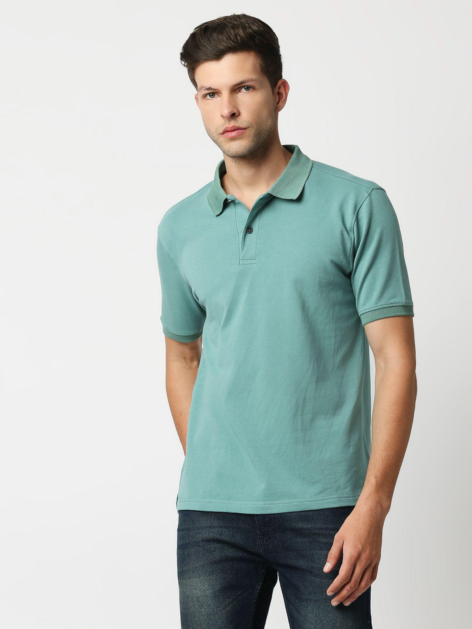 mens-polo-plain-green-color-t-shirt
