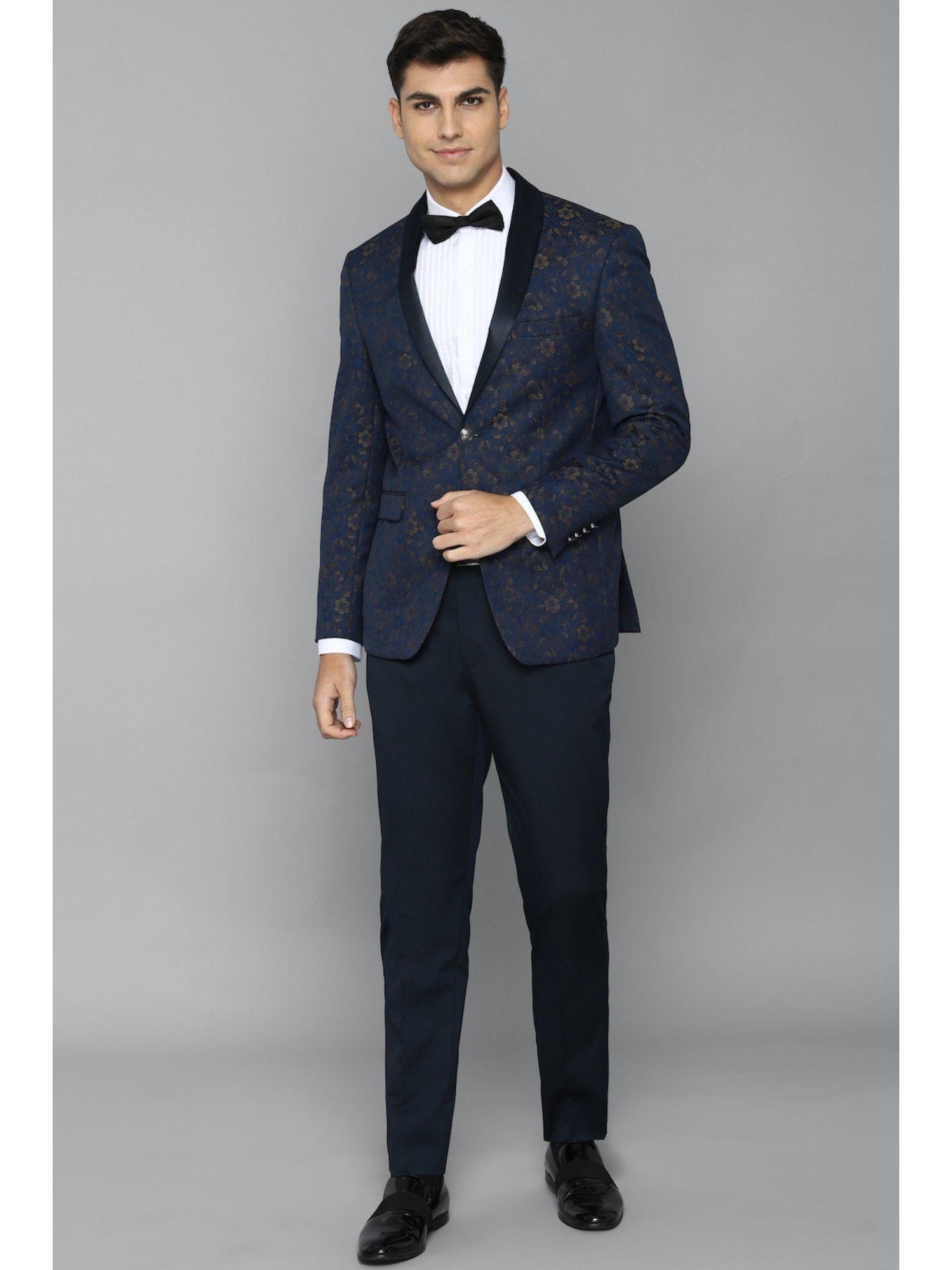 men-navy-slim-fit-print-formal-two-piece-suit-(set-of-2)