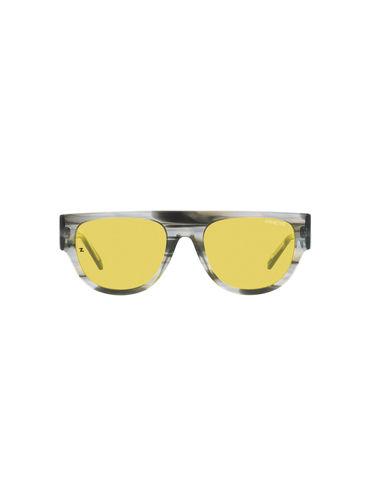 0AN4293 Zayn X Yellow Lens Pilot Male Sunglasses