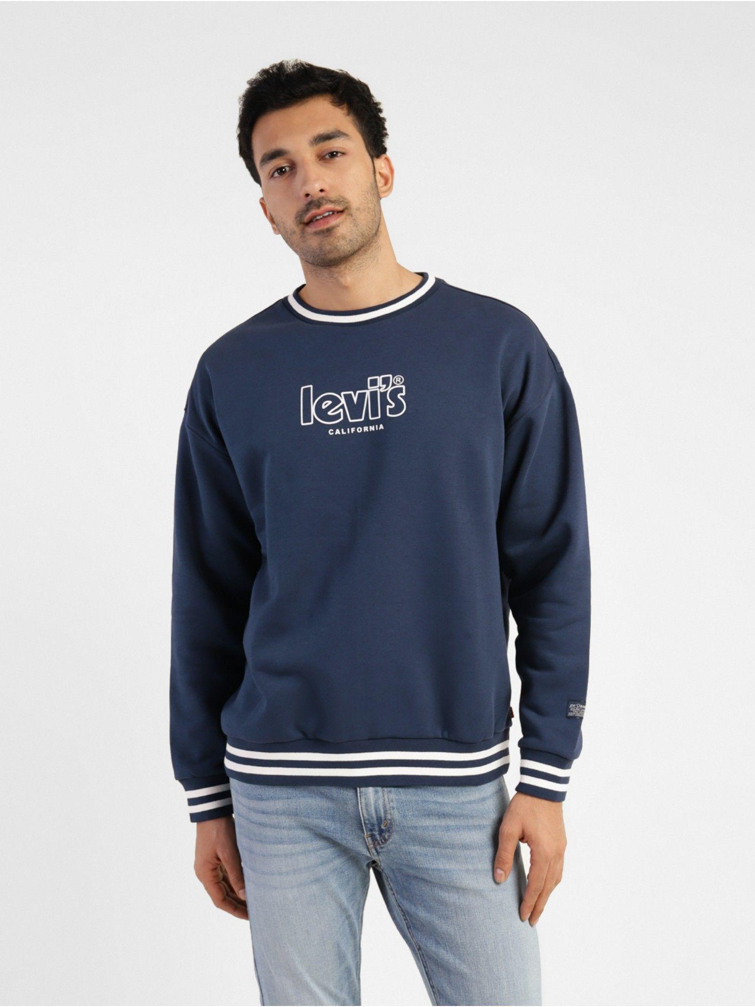 men-navy-blue-relaxed-fit-sweatshirt
