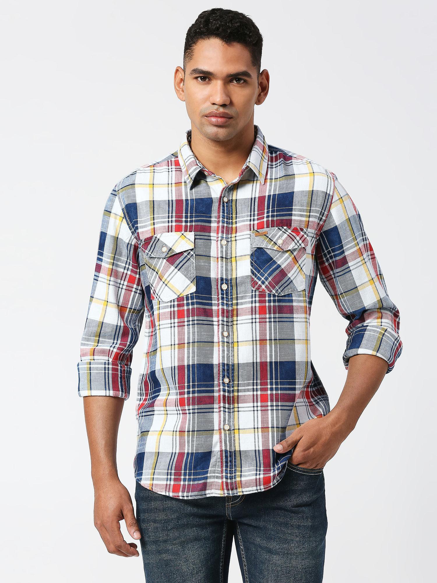 bradley-full-sleeves-indigo-slub-checks-casual-shirt
